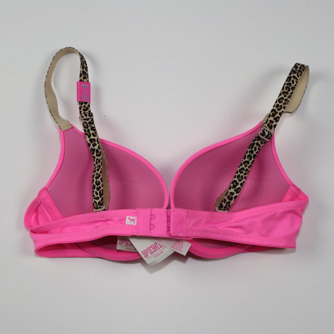 PINK Victoria's Secret, Intimates & Sleepwear, Vs Pink Tealpink Padded  Bra 34a
